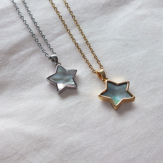 Shell Star Pendant Necklace